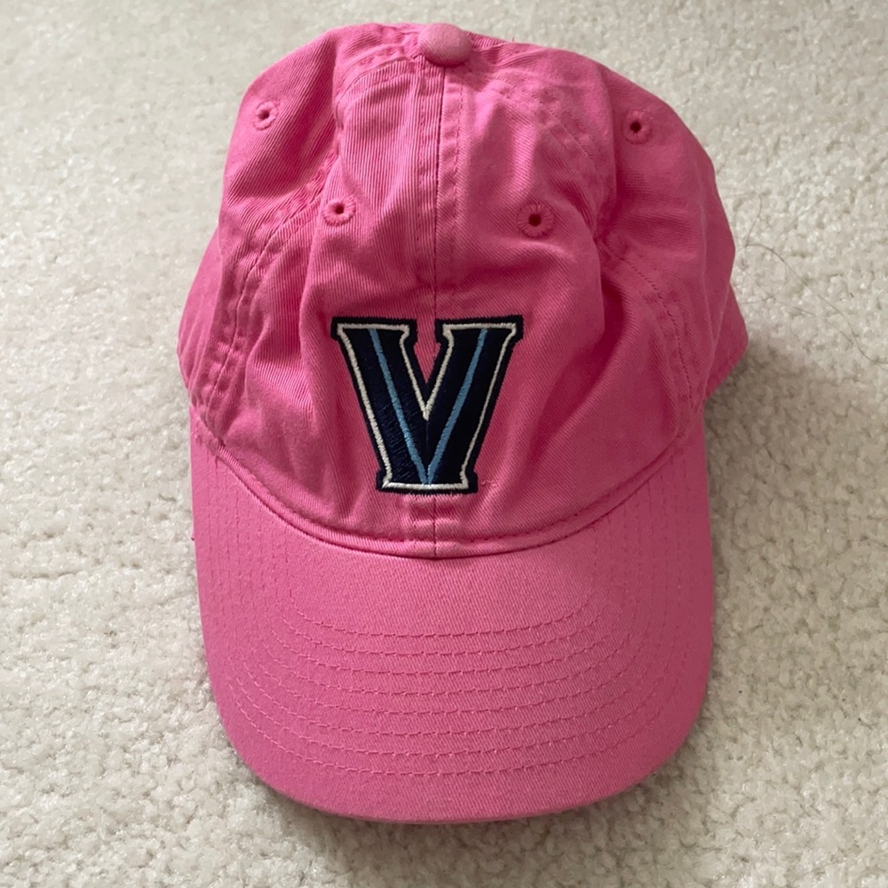 Pink Villanova hat